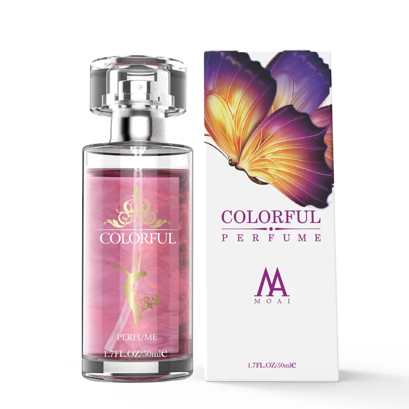 Mo Ai Ka Kou Gold Pink Butterfly perfume for Men and Women Sharing Fun and Sex