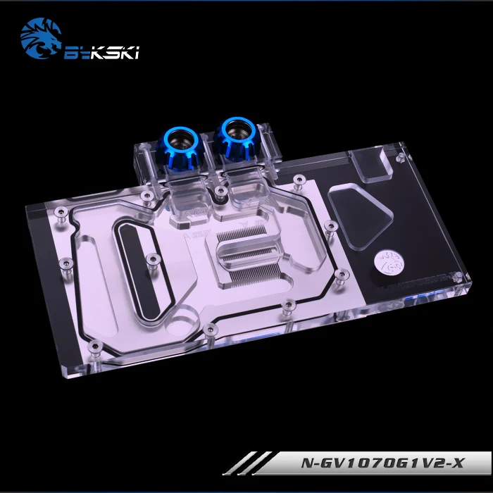 Bykski Volledige Cover Gpu Waterkoeling Rgb Blok Voor Giga Gtx 1070G1 1060G1 Gaming N-GV1070G1V2-X