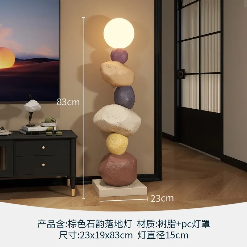 Creative Antique Floor Lamp Ornament Retro Decoration for Living Room TV Cabinet Sofa Side Bedroom Home Decor Housewarming