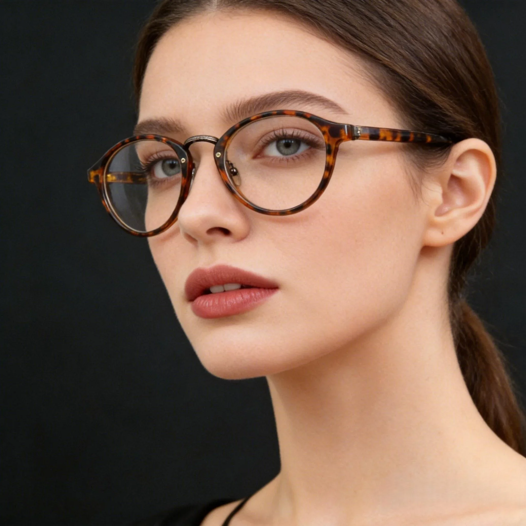 Clara Vida Retro Round Reading Glasses Women Tortoise Shell Frame Blue Light Blocking Eyewear Reading Glasses Women +0.75 to +4