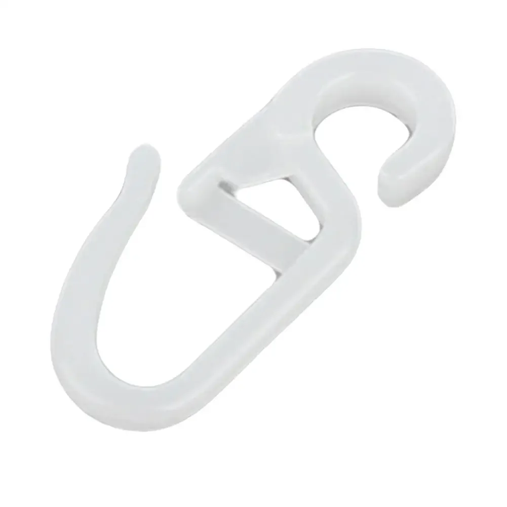 Easy to Use Curtain Ring Hooks, Pack of 100, Suitable for All Curtains, Convenient Hanging and Secure Installation