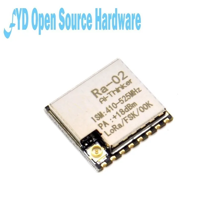 5PCS Ra01 Ra02 SX1278 LoRa Spread Spectrum Wireless Module 433MHz Wireless Serial Port UART Interface Ra-01 Ra-02