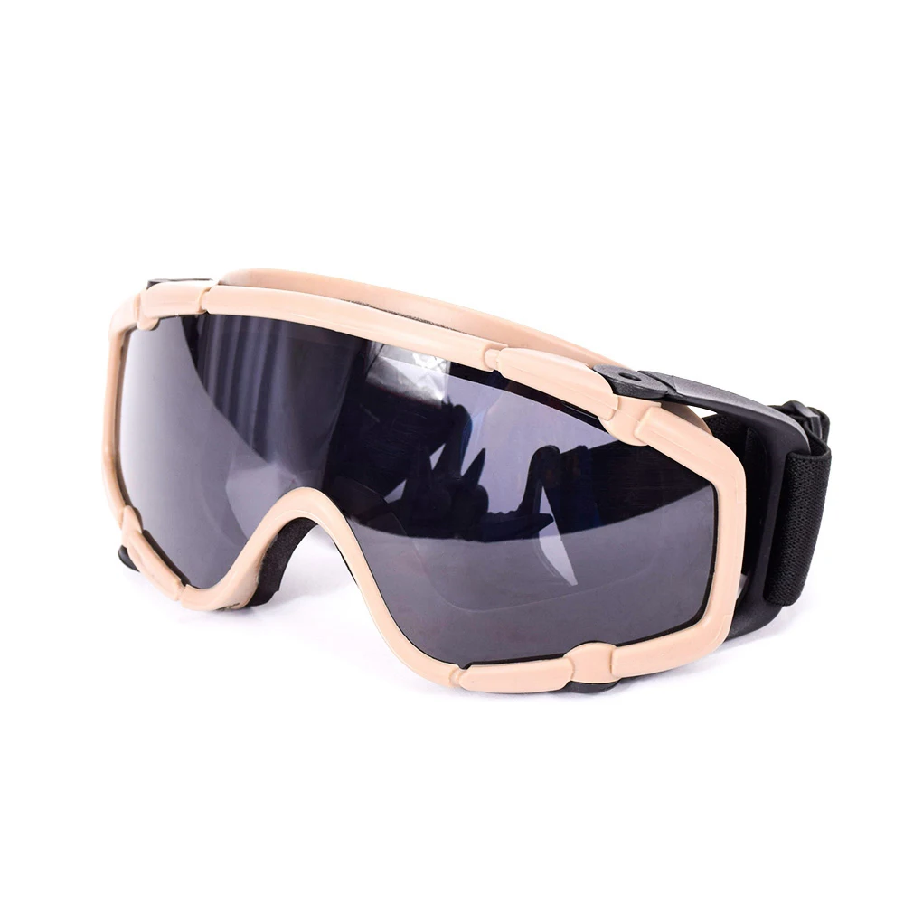 SINAIRSOFT Tactical FMA Goggle, Shock Resistance, Windproof Eye UV Glasses for Hunting, Shooting, Fishing, Airsoft Helmet