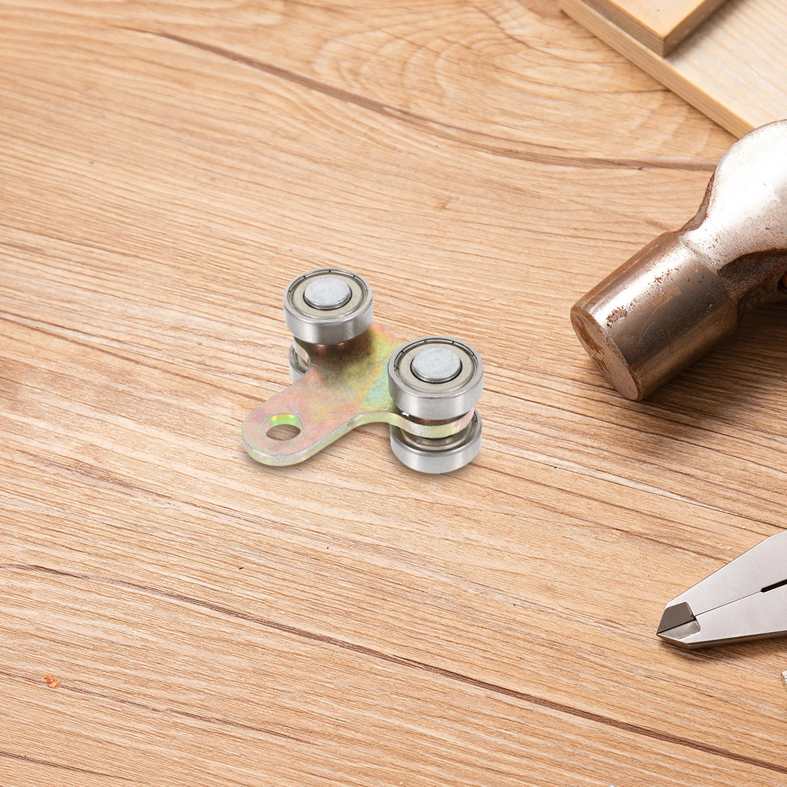 

Stainless Steel 4-Wheel Trolley Assembly Sliding Door Pulley Roller System Smooth Quiet Operation For Greenhouses Garages