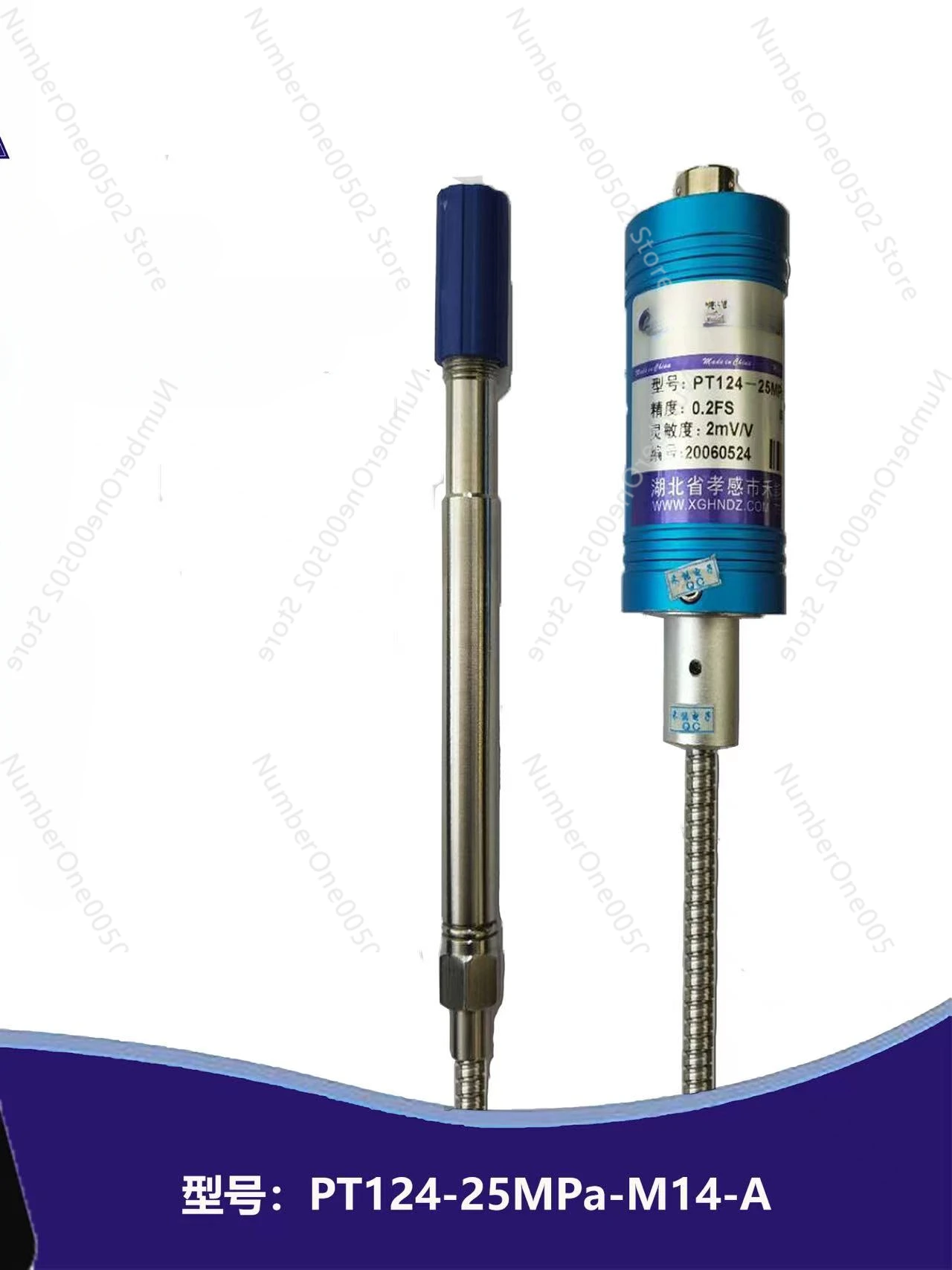 Twin-Screw Extruder Heneng High Temperature Melt Pressure Sensor Transmitter PT124-25MPa-M14-A