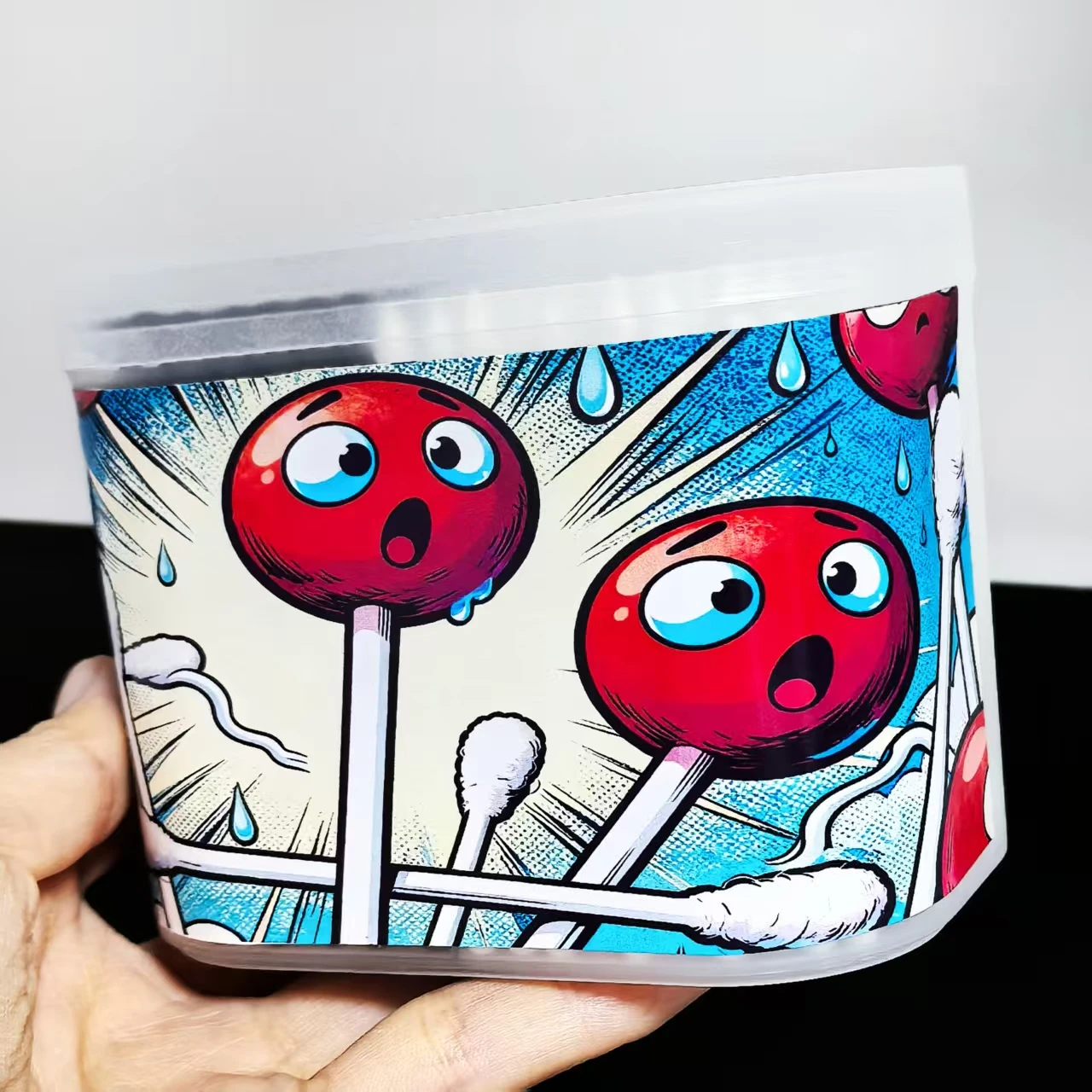 300 Stück tägliche Wattestäbchen für den Haushalt mit kreativen Mustern und doppelköpfigen Details zur Reinigung