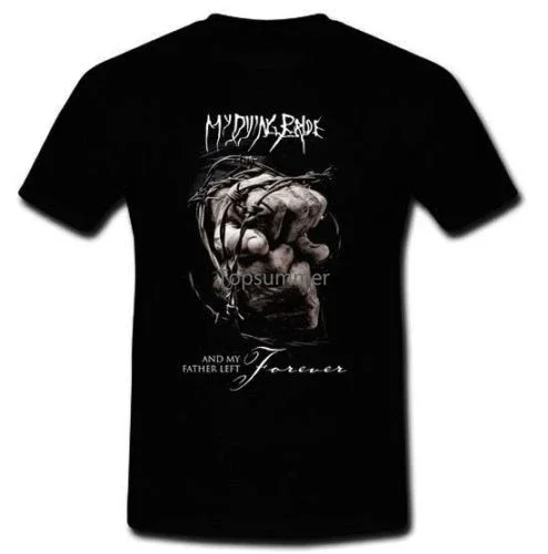 My Dying Bride And My Father Left Forever Death Metal Band T-Shirt