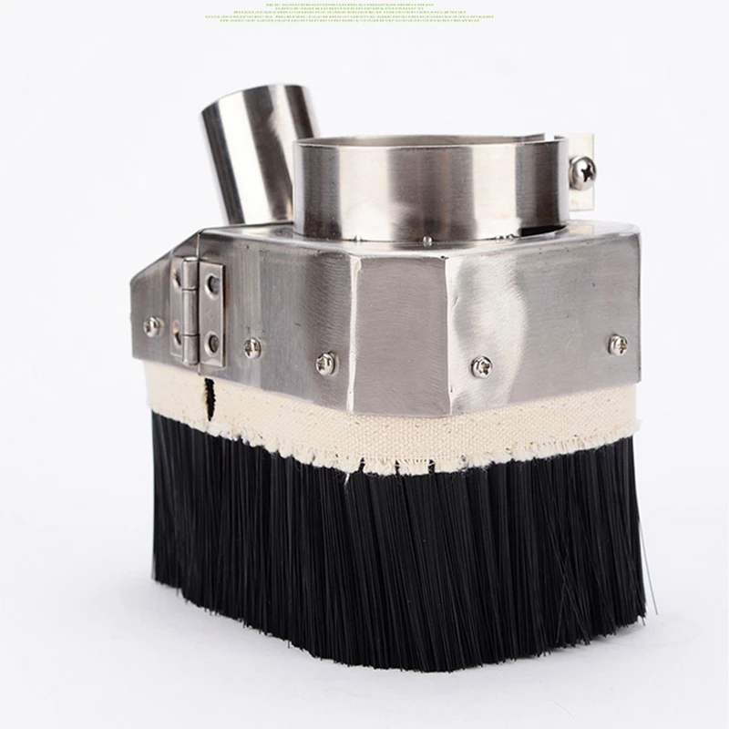 1Mx80mm Brush Vacuum Cleaner Dust Hood Brush Cleaner Dust Hood Brush For CNC Router For Spindle Motor