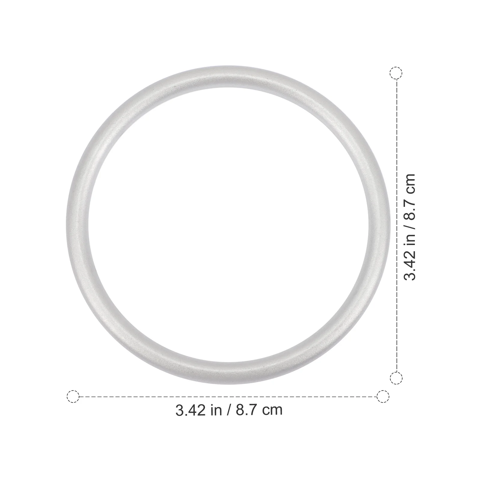 2 قطعة حلقة الناقل التفاف الألومنيوم الطفل الرافعة كليب آمنة سهلة التركيب لحديثي الولادة الرضع في الهواء الطلق السفر مريحة حر اليدين #2