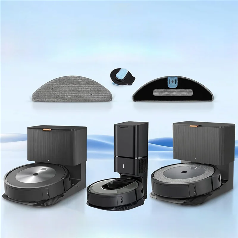 ABMH-2Set For Irobot Roomba Combo I8+ / I8 / Combo J5 / Combo J5+ / Combo I5 / Combo I5+ Autom Suction Mop Robot Washable Mop