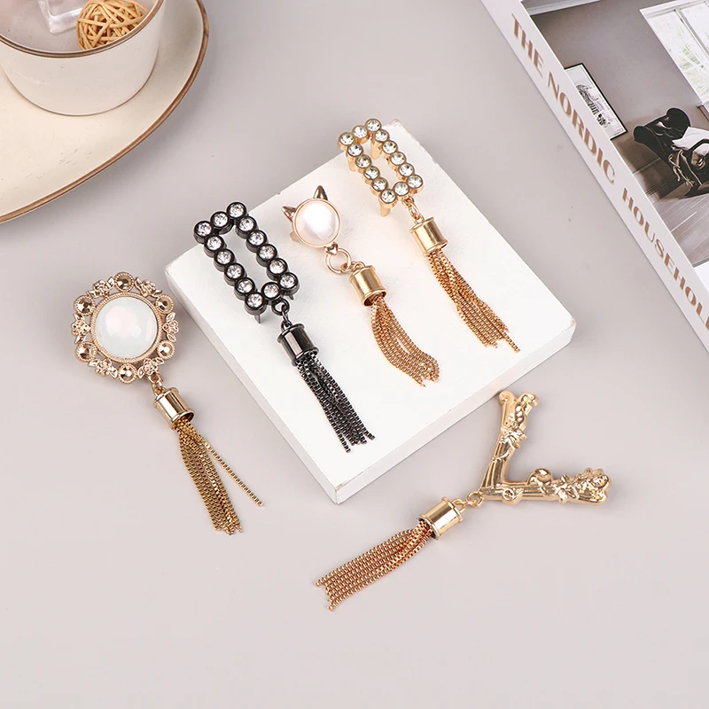 

Изысканная металлическая пряжка для сумок, кошельков, шляп, украшения с кисточкой, фурнитура «сделай сам», кожаные аксессуары, подвеска для сумок