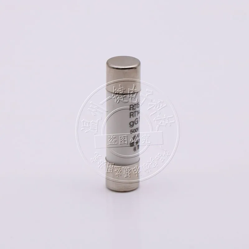 20 pcs RO15 Fuse 10*38 Ceramic Fuse Tube 1A 6A10A16 32A Fusible Core RT18 RT14 R015