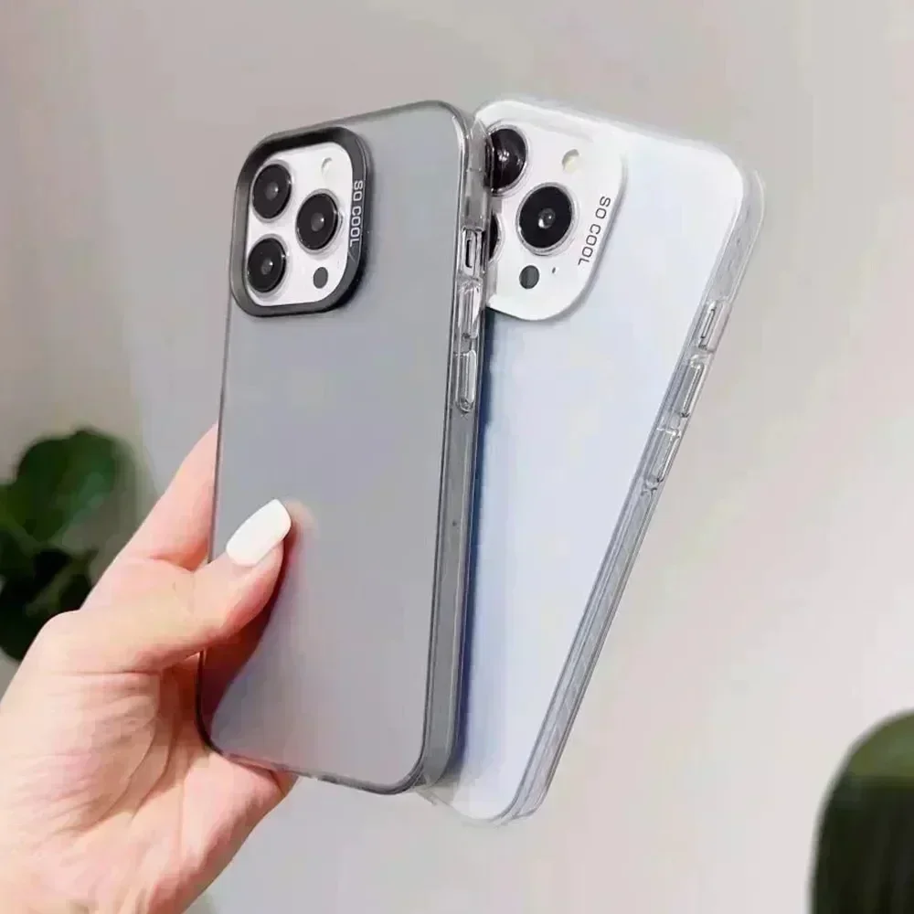 For Realme C65 C67 4G 5G Case RealmeC61 C63 Silver IMD Phone Case For Realme C65 C67 Luxury Matte Color Shockproof Cover Fundas