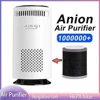 New Xiaomi Mijia Portable Air Purifier Negative Ion Air Cleaner Home HEPA Filter Smoke Pollen Quiet Deodorizer for Office Room