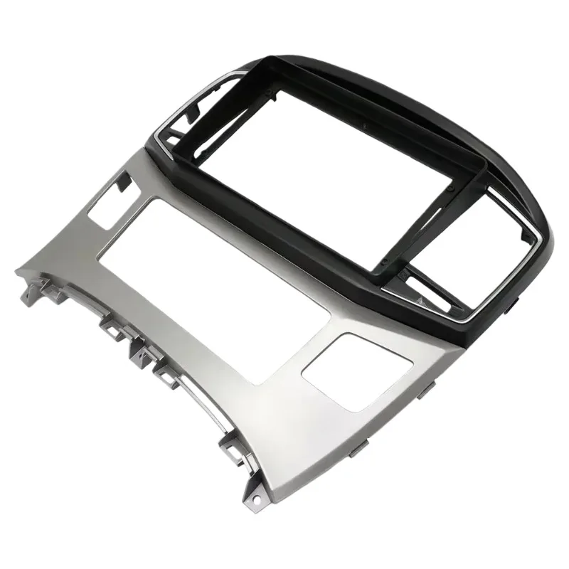 9 بوصة مشغل أسطوانات للسيارة الإطار الصوت داش مجموعات الكسوة فآسيا لوحة راديو لاعب شاشة 2 الدين لشركة هيونداي H1 Starex 2015-2018 عدة الإطار #6