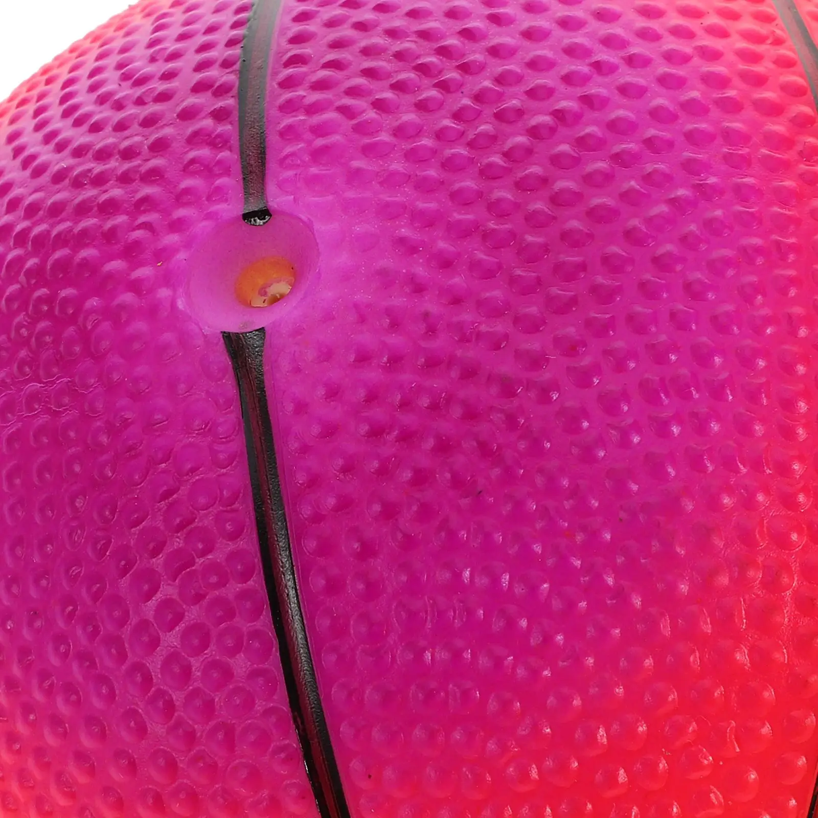 Balle arc-en-ciel colorée, petites balles de basket-ball pour enfants, nouveauté gonflable multicolore