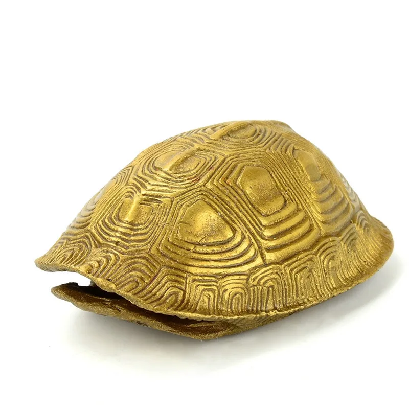 , brass turtle shell ornament, handicraft, metal craft, copper 0005, animal home decor, general-purpose gar