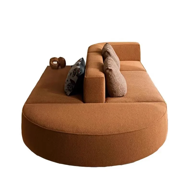 

Double-sided sitting back combination sofa, minimalist living room, office and leisure area