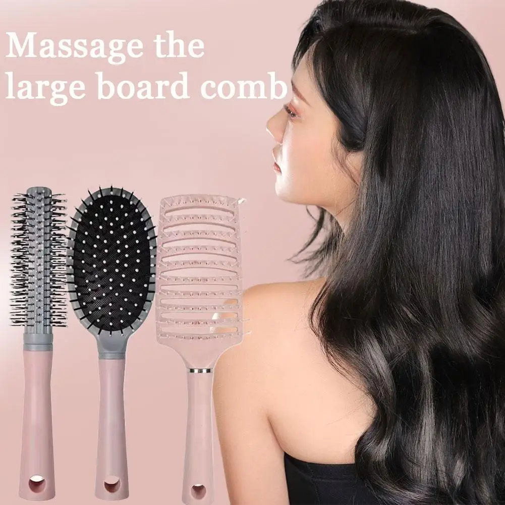 

Massage Pork Rib Comb Waterproof Air Cushion Comb Professional Salon Brush Bouffant Hair Styling Anti-static Hollow Comb