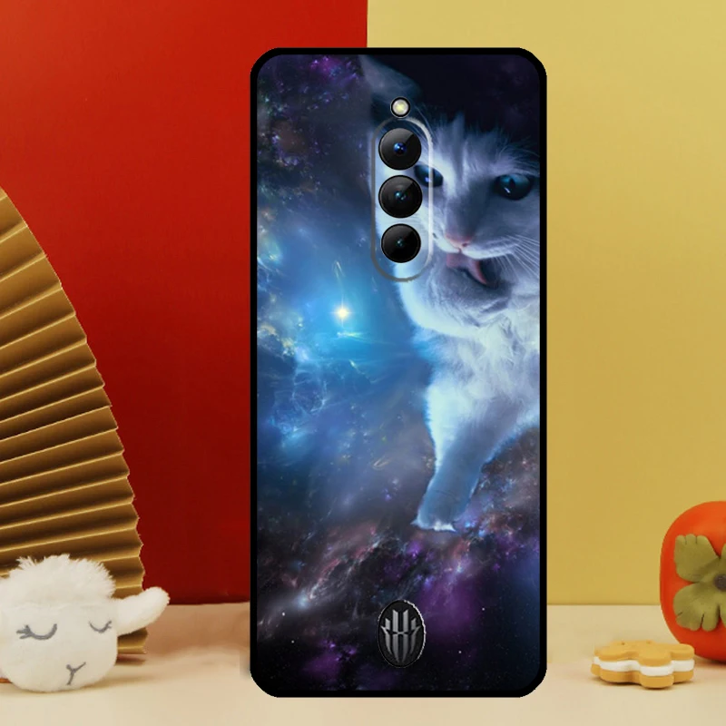 حافظة Space Happy Cats لهاتف Nubia Red Magic 10 Pro Plus 6 7 Pro 6S 7S 6R 5G RedMagic 9 8 8S 9S Pro Plus #5