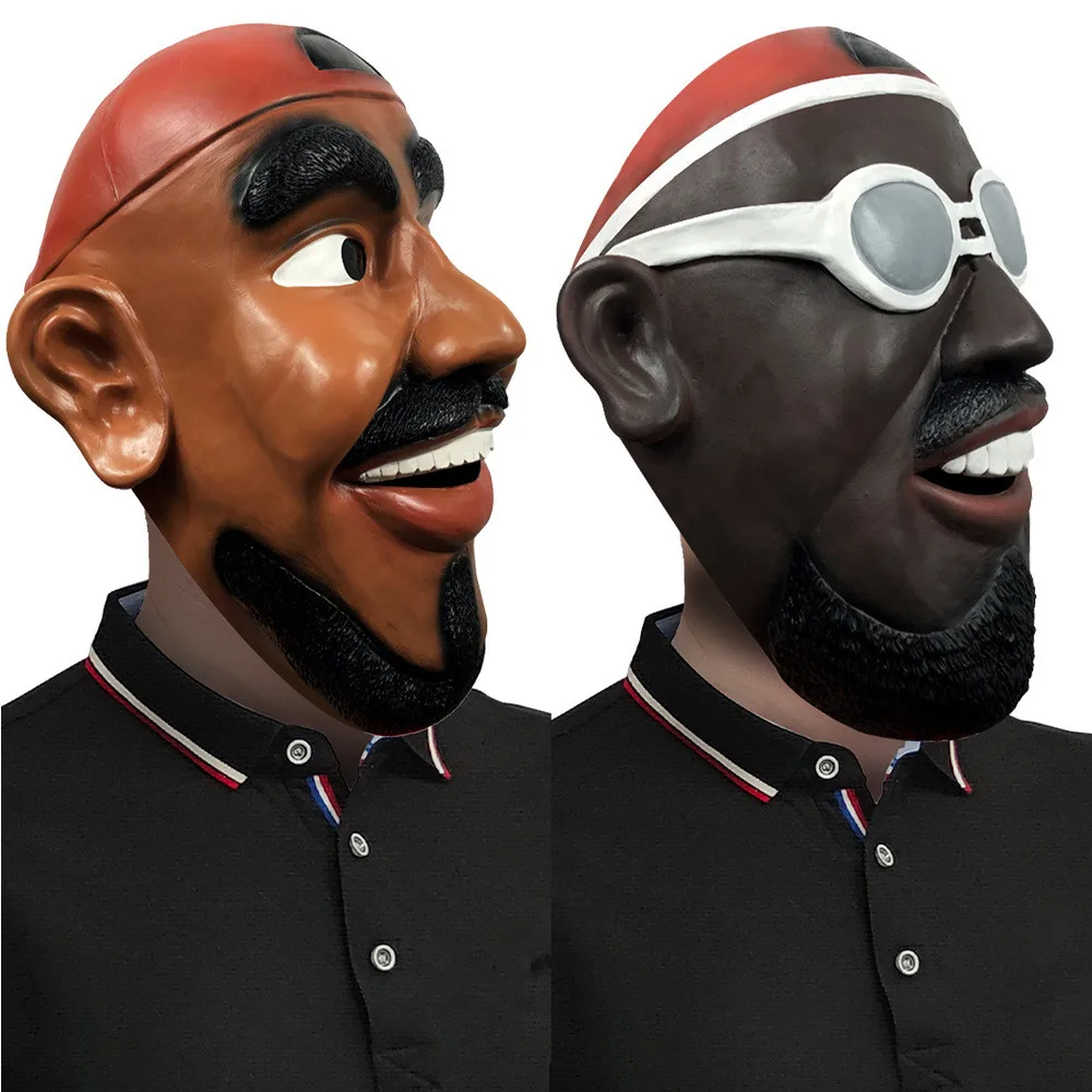Realistische Männer-Latexmaske Prominenten-Gesichtsmaske Halloween Neuheit Kostümparty Cosplay – Detail 3