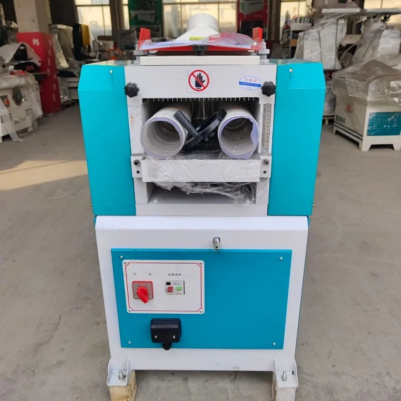 1-Year Warranty Self-feeding Double-sided Thicknesser Woodworking Portable Jointer Planer for Furniture Production
