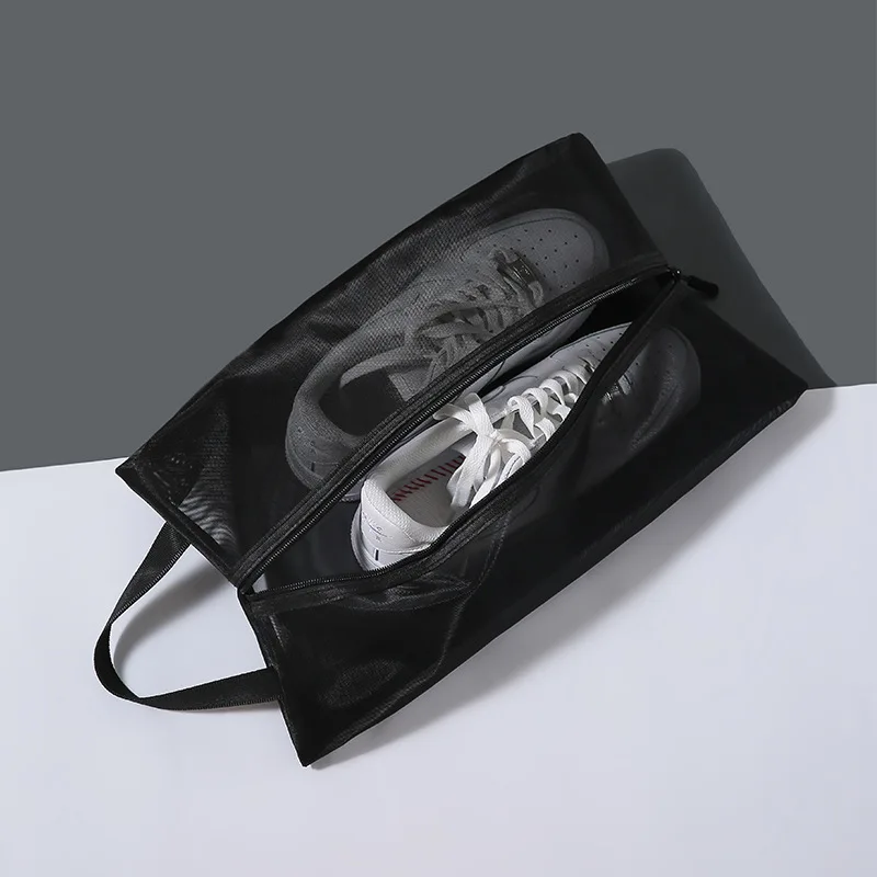 Dust-Proof Storage Shoe Bag High-Quality Visual Breathable Travel Portable Shoe Storage Bag