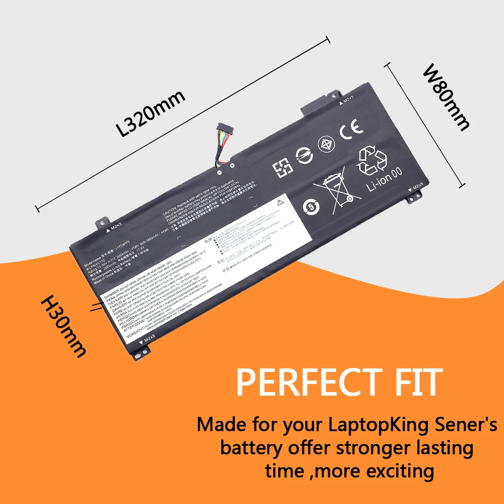 Battery Battery baterai Laptop untuk Lenovo Ideapad S530-13 Xiaoxin Air 13IWL Battery Battery 45WH