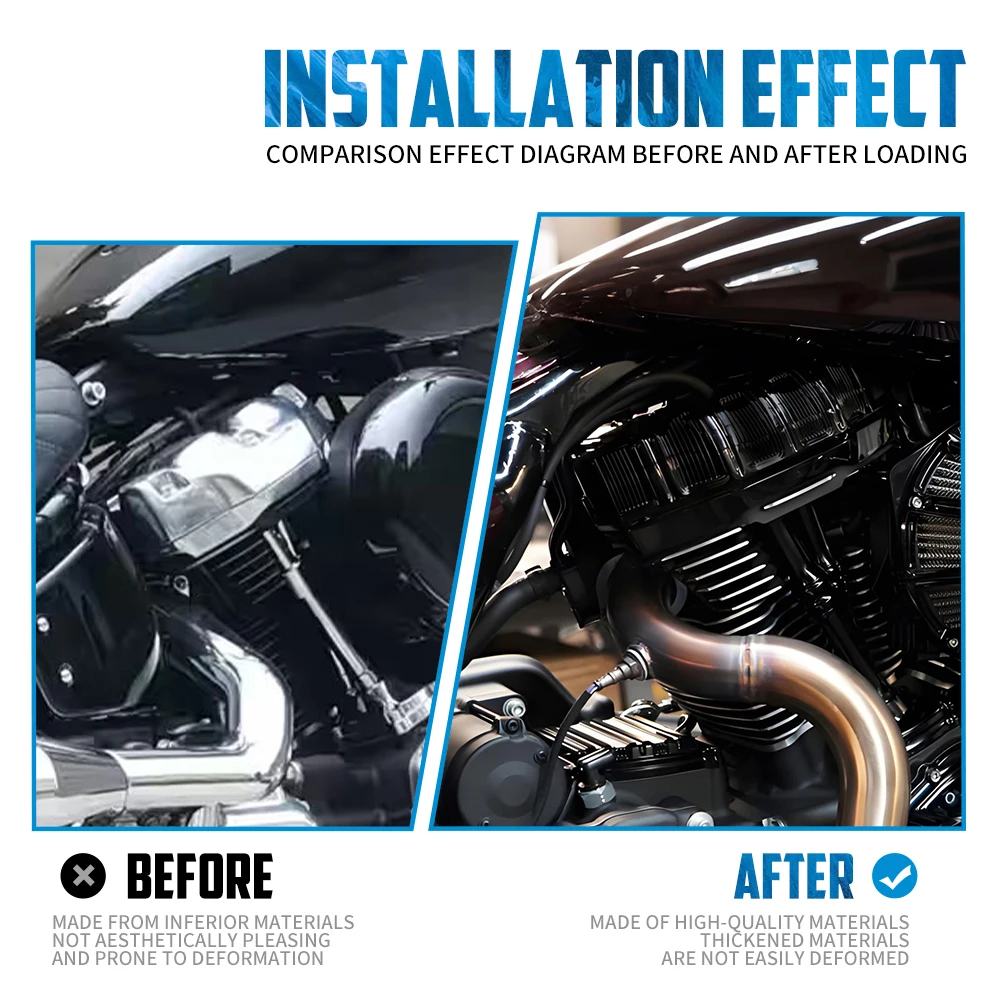 غطاء علوي لمحرك الدراجة النارية غطاء صندوق الروك يغطي لدراجة Harley Twin Cam Softail FLSTC Tourig Electra Street Glide Dyna 99-17 CNC