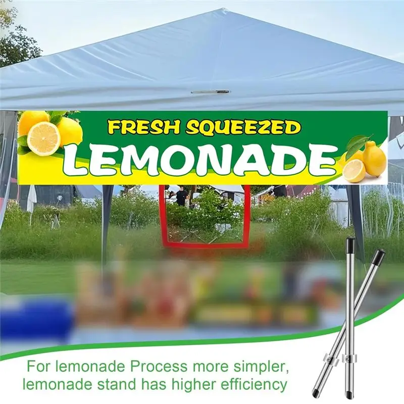 A01F-2 Pack Straw Puncher For Lemonade Plastic Lids Cups For Fresh Lemonade Stand Supplies