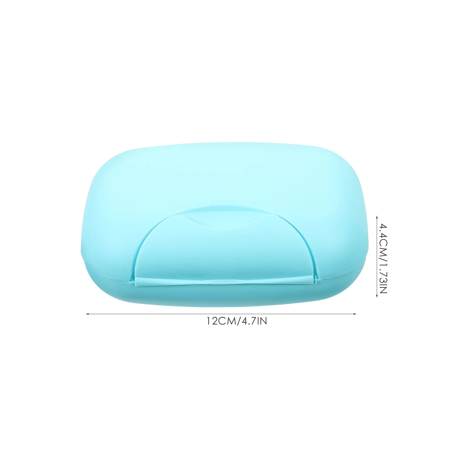 

Sealed Soap Case L Size Blue Portable Soap Dish Holder Compact Travel-Friendly Design for Camping Hiking Bathroom and Outdoor