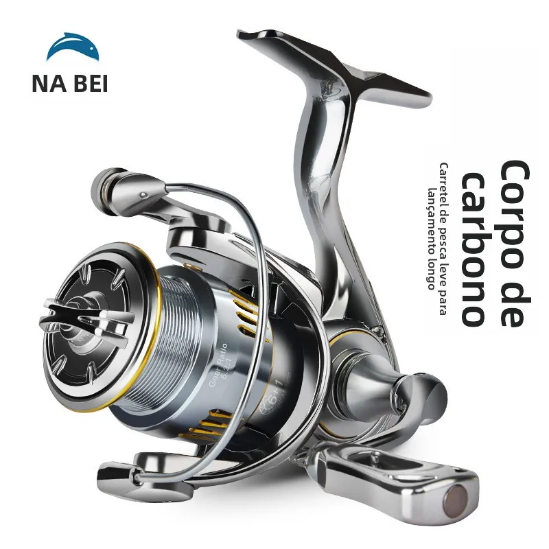 nabe-metal-carbon-fishing-reel-with-shallow-line-cup-golf-line-spinning-wheel-for-sea-fishing-outdoor-camping-travel-gear