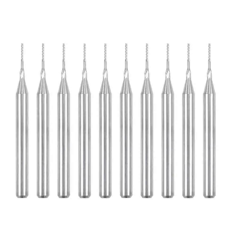 

Drill Bits Carbide End Mill 1 8 Inch Shank Diameter Wear Resistant Material Drill Bits For Cnc Machining 1.5 Inch Total Length