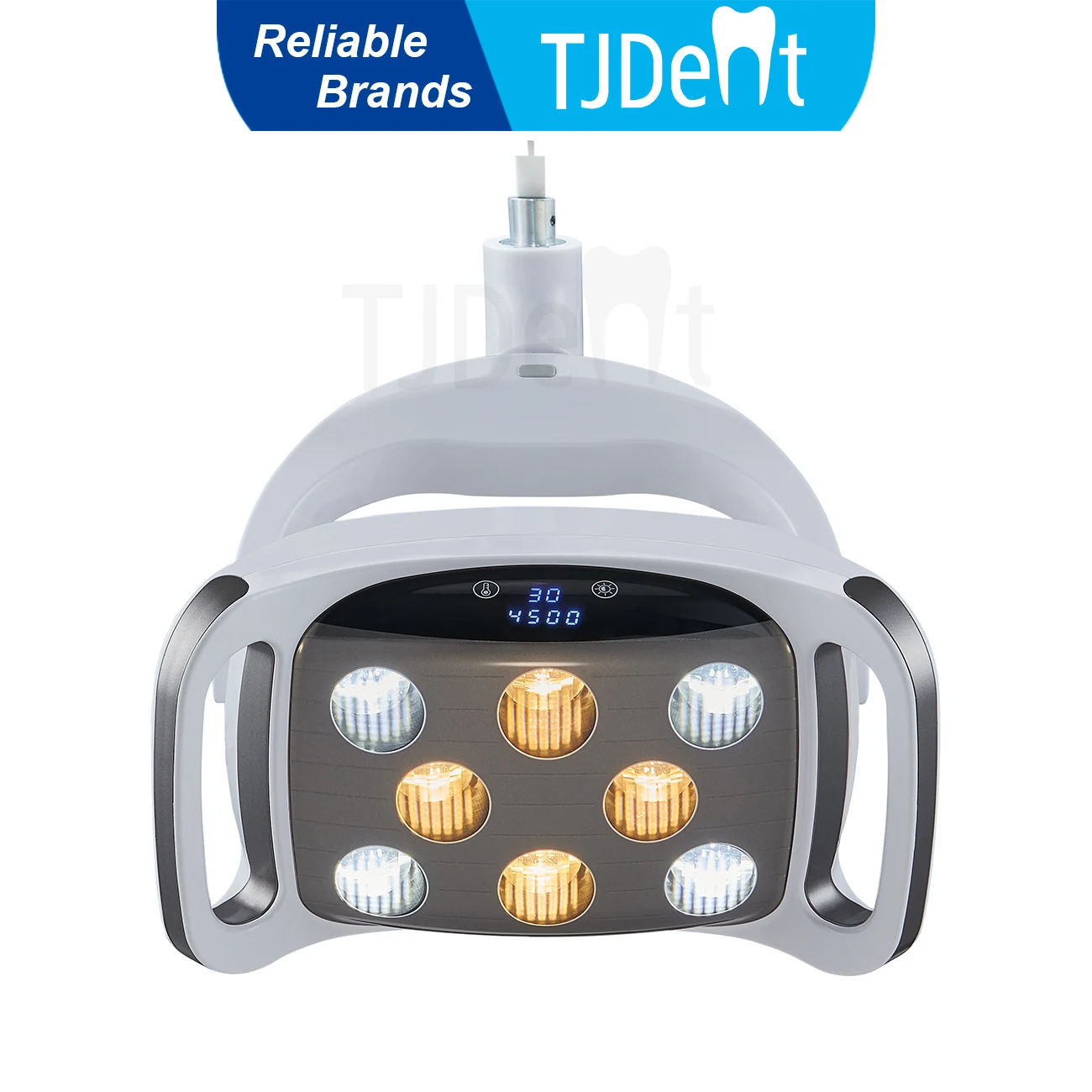 TJDent Dental Surgical Lamp Operation Warm Cold LED Light for Dental Chair with Shadowless Induction Lamp Dentistry Instrument