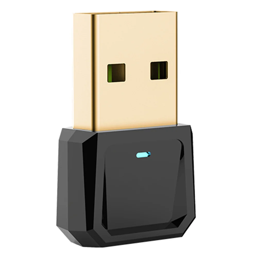 محول 5.0 جهاز إرسال واستقبال USB لاسلكي للكمبيوتر المحمول وسطح المكتب طويل المدى 10 متر دونجل الصوت الوسائط المتعددة اللاسلكية