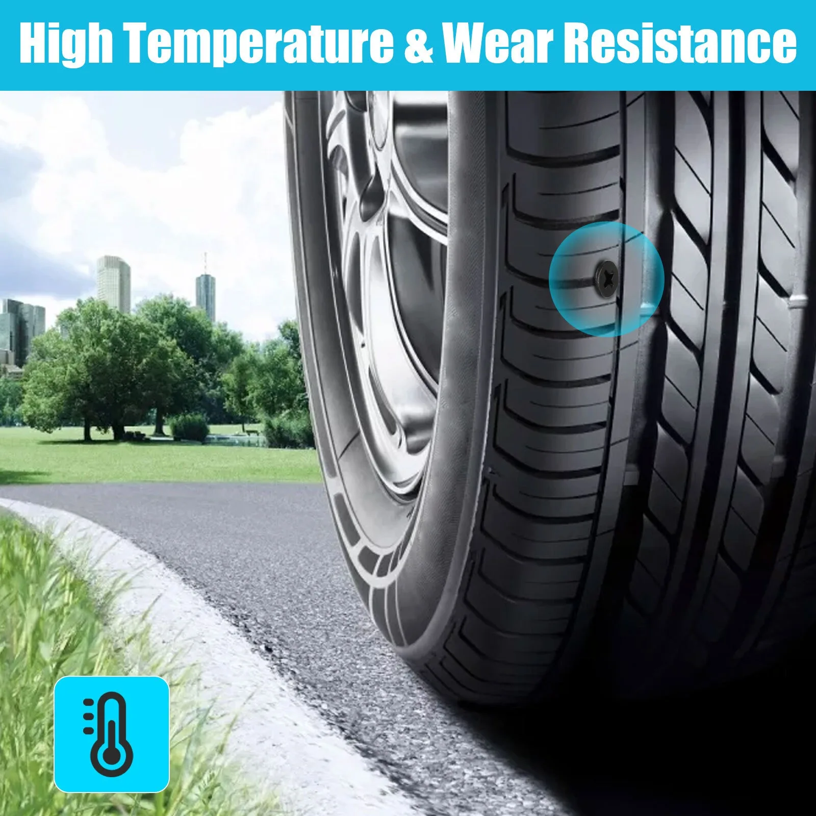 60 قطعة سيارة فراغ الإطارات إصلاح مسمار المطاط المسمار الأظافر + أداة مجموعة ث/صندوق موتو الإطارات إصلاح مسمار التصحيح مسمار السيارة مع مفك البراغي