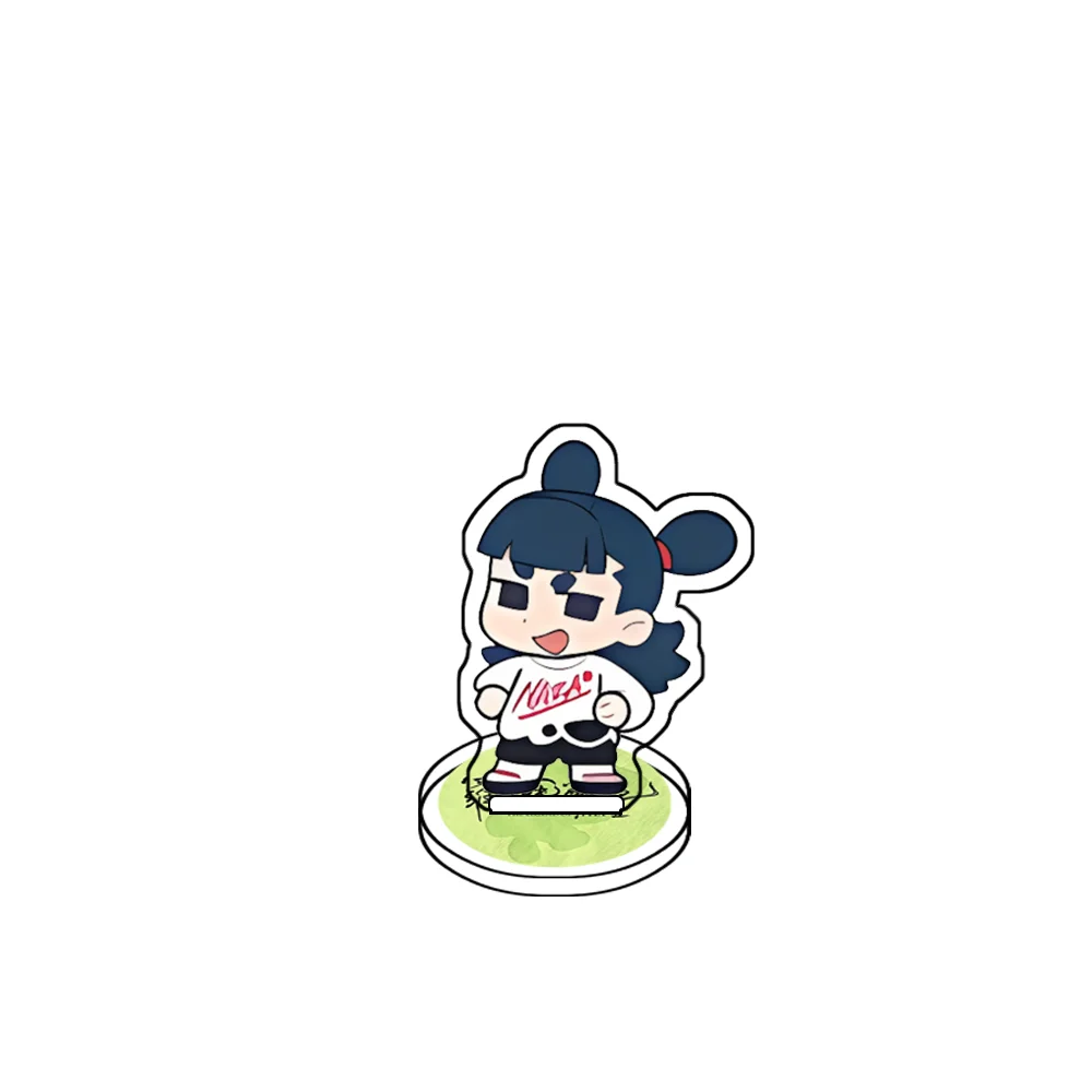 The Legend of Luoxiaohei 10cm Acrylic Stand Keychain Luo Xiaohei Cute Desktop Ornament Collection Christmas Gift