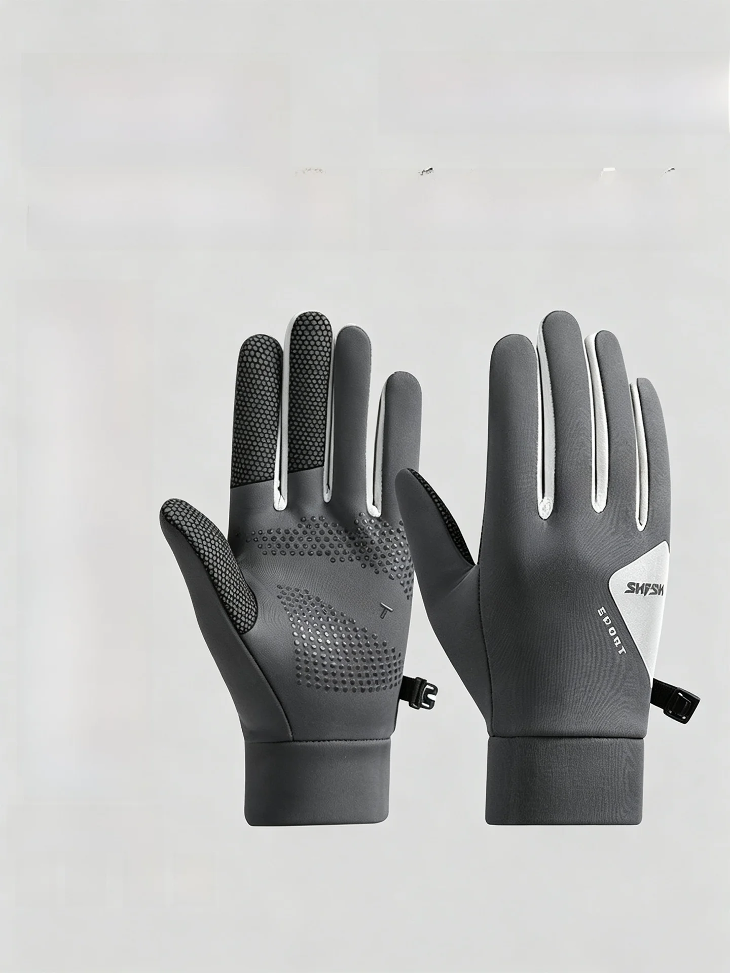 Thickened Fleece Winter Cycling Gloves Waterproof Windproof Touchscreen Compatible Men's Driving Warm Gloves JIFANPAUL Brand
