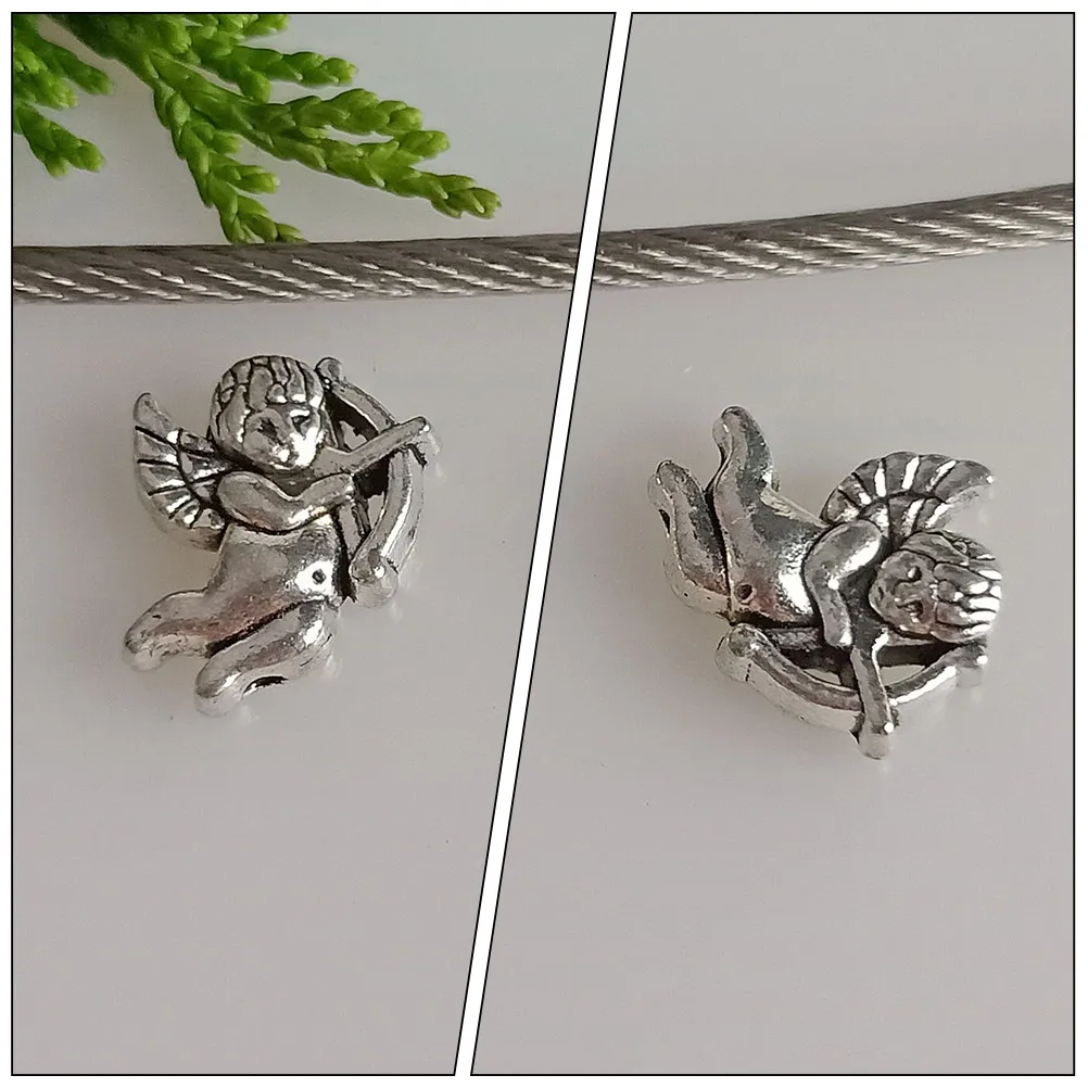 

18Pcs DIY Angel Charms Jewelry Making Pendants Bright Metal Charms Necklace Bracelet Accessories Jewelry Pendants