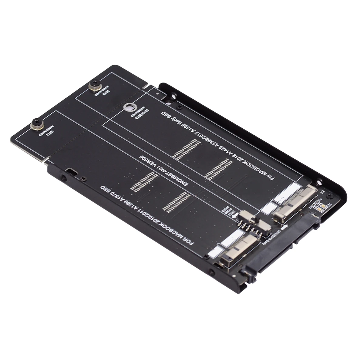 2.5inch SATA 22Pin to 2010 2011 2012 Mac Air Pro Retina SSD 12+6Pin 17+7Pin A1425 A1398 MC975 MC976 Case Enclosure