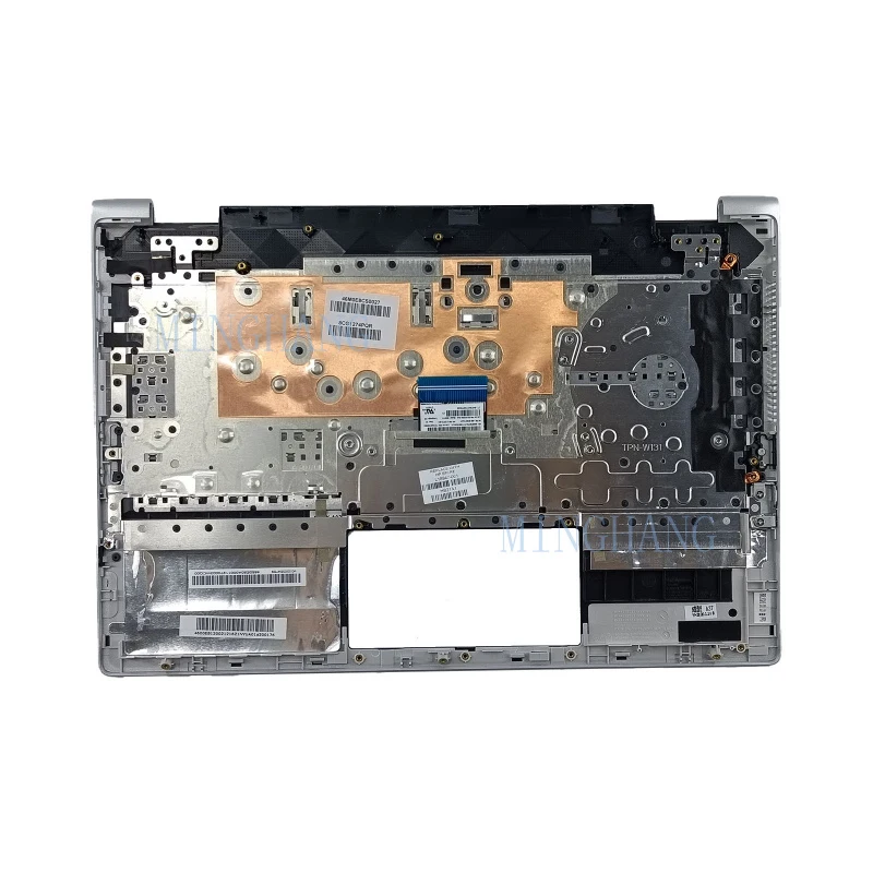 M   New for  HP Pavilion x360 14-CD 14m-cd0001dx Palmrest Keyboard L18947-001 Silver Edge