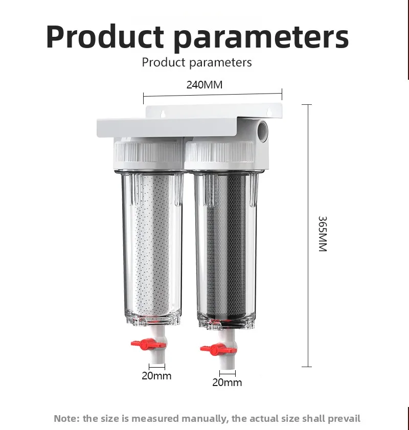 

Rural Deep Well Water Tap Water Activated Carbon Scale Inhibition Pre-filter Household External WholeHouseLargeFlowWaterPurifier