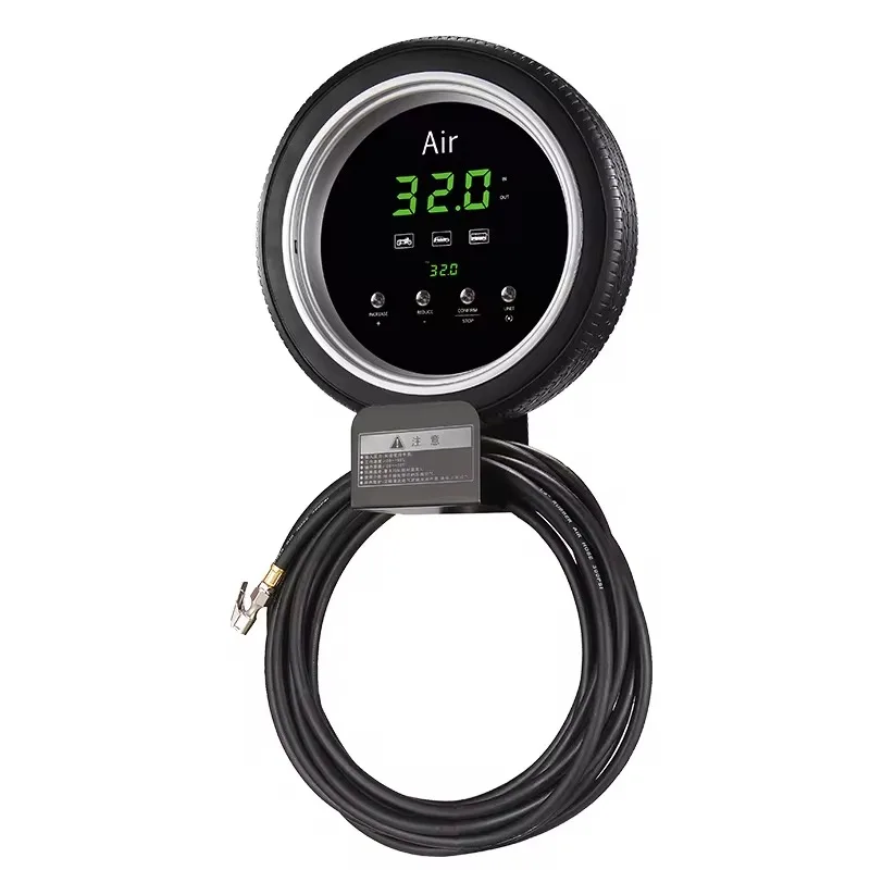 

220V/110V Fully Automatic Tire Inflator Automotive LED Display Pressure Measurement Inflation Tools