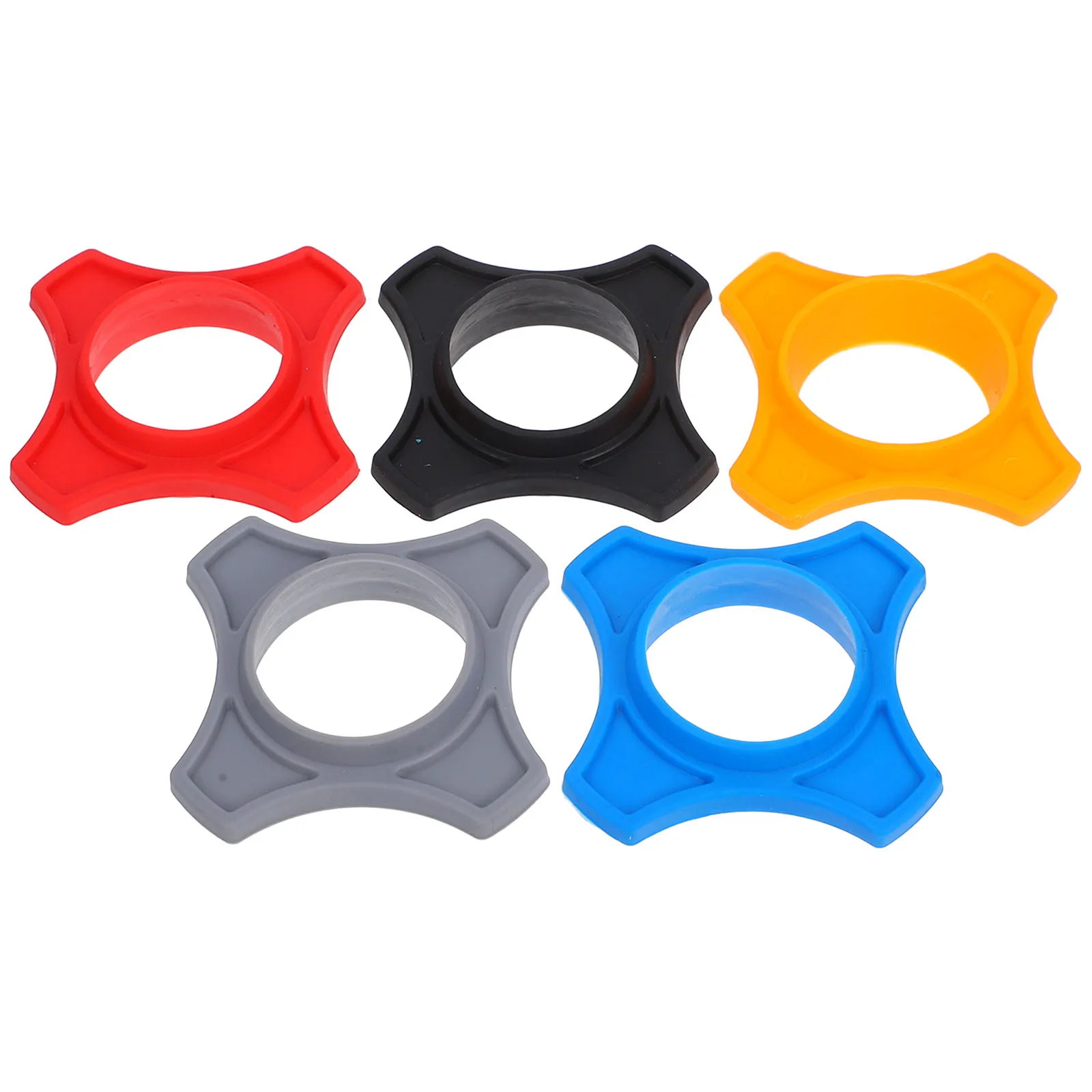 

5 Pcs Vintage Skid Ring Headphone Stand Anti-Rolling Microphone Protection Color Bands Rings