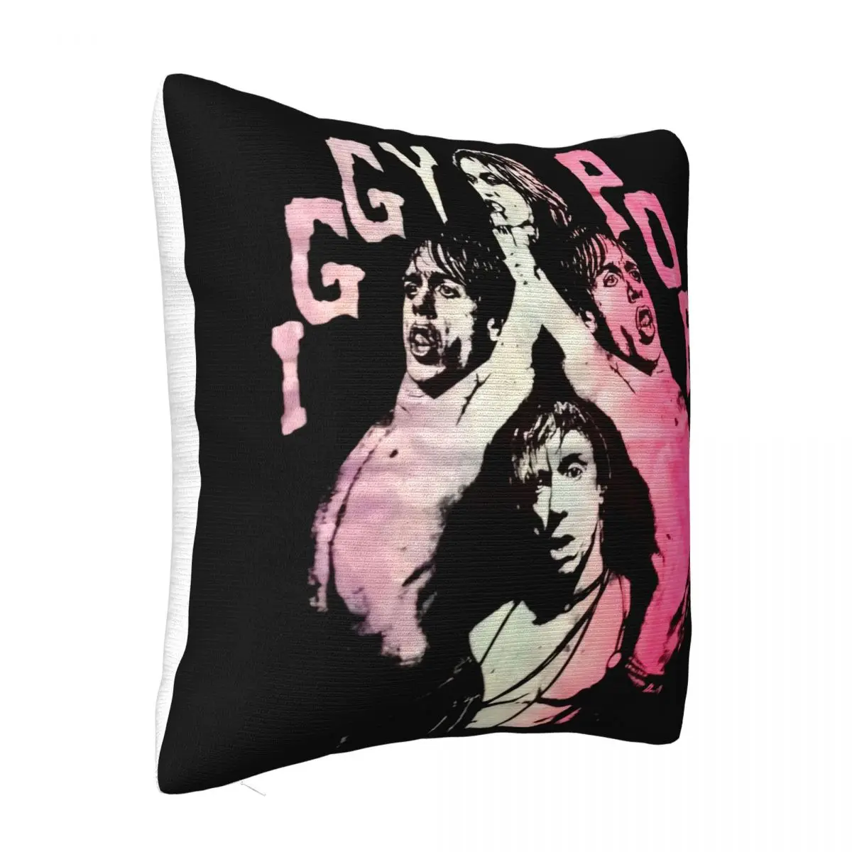 Iggy Pop Punk 80S Stooges Reprint Cotton Black Men S 4Xl C599 Promotion Family Cute Pillow Case