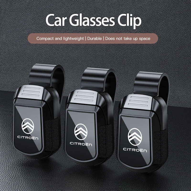 

1Pcs Car Sun Visor Glasses Clip Sunglasses Storage Bracket For Citroen DS3 DS4 DS5 RD3 C6 C4 C3 C2 2CV VTS Cross Berlingo Xsara
