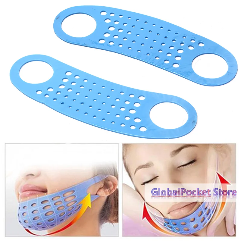 [TG823]Silicone Face V Shape Slimming Bandage Double Chin Neck Stretch Slimming Tool