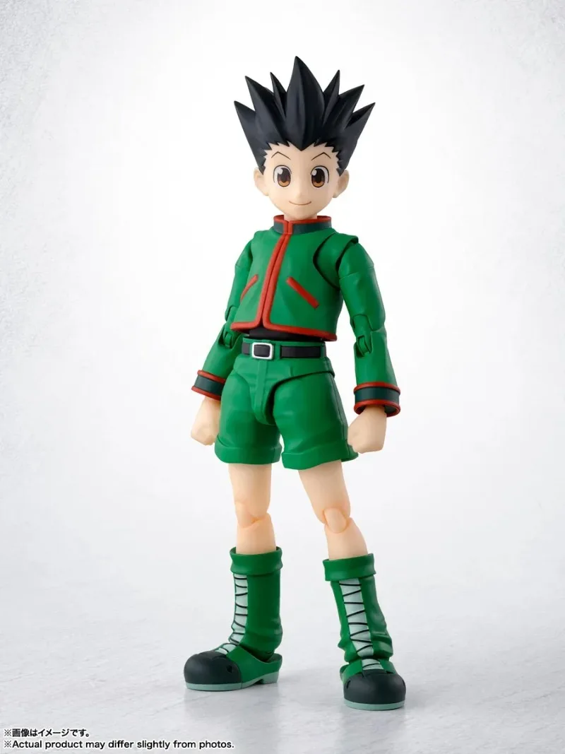 100%Original BANDAI Hunter X Hunter S.H.Figuarts SHF GON FREECSS  SHF Killua Zaoldyeck PVC Action Figure Model Collection Toys