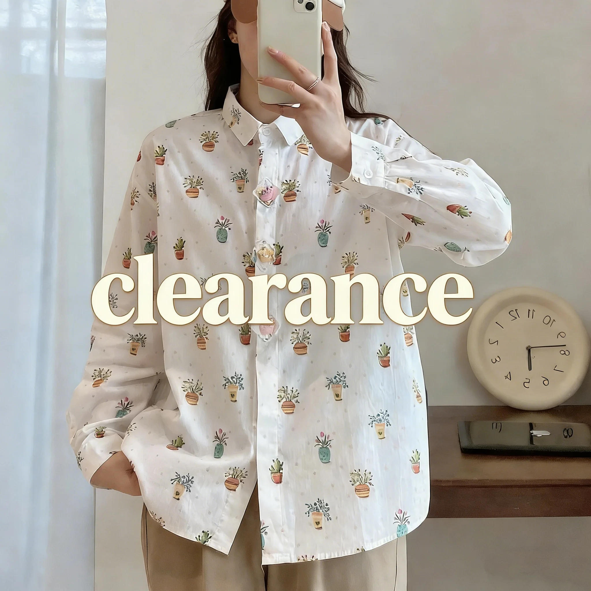 

Распродажа: Новые осенние хлопковые блузки с принтом для женщин, с отложным воротником, базовый топ, с длинным рукавом, для девушек, омолаживающий образ