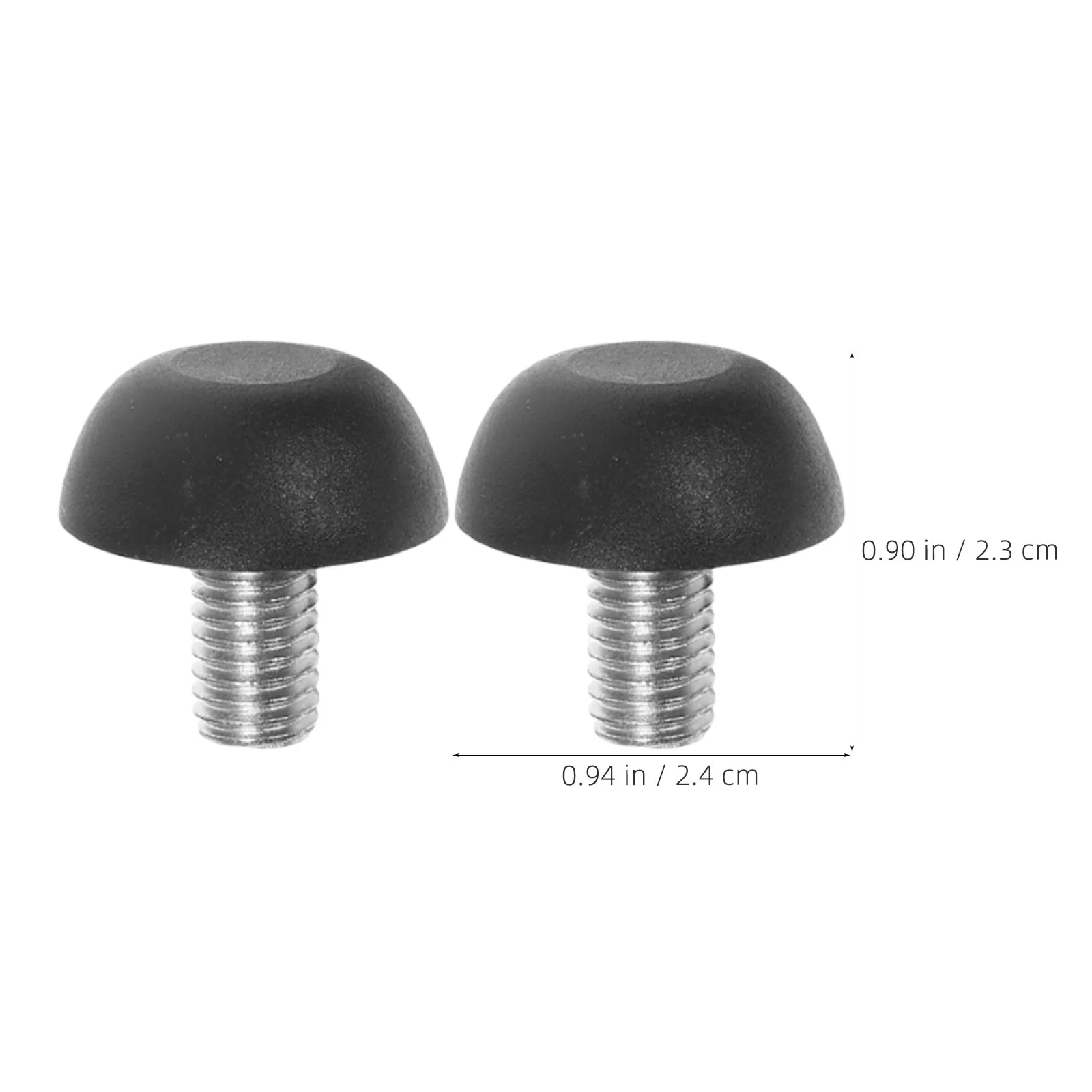 12 Pcs Small Table Leg Levelers Furniture Feet Stabilizers Black Support Legs Adjustable for Office Height Adjuster